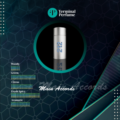 Refill Parfum Premium - Carolina Herrera 212 Men